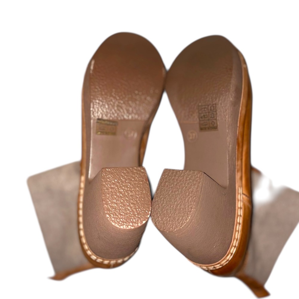 Sundance Antelope Sato‎ Booties sz 7 Gorgeous!! Color  Cognac/Beige - Picture 8 of 9